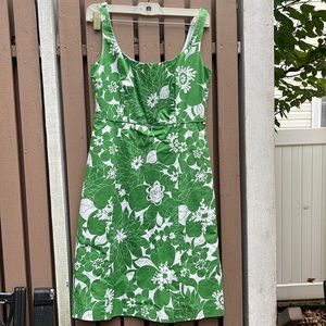 J Crew Green Dress Size 4
